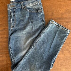 L.L. Bean Blue Straight Jeans Classic Fit